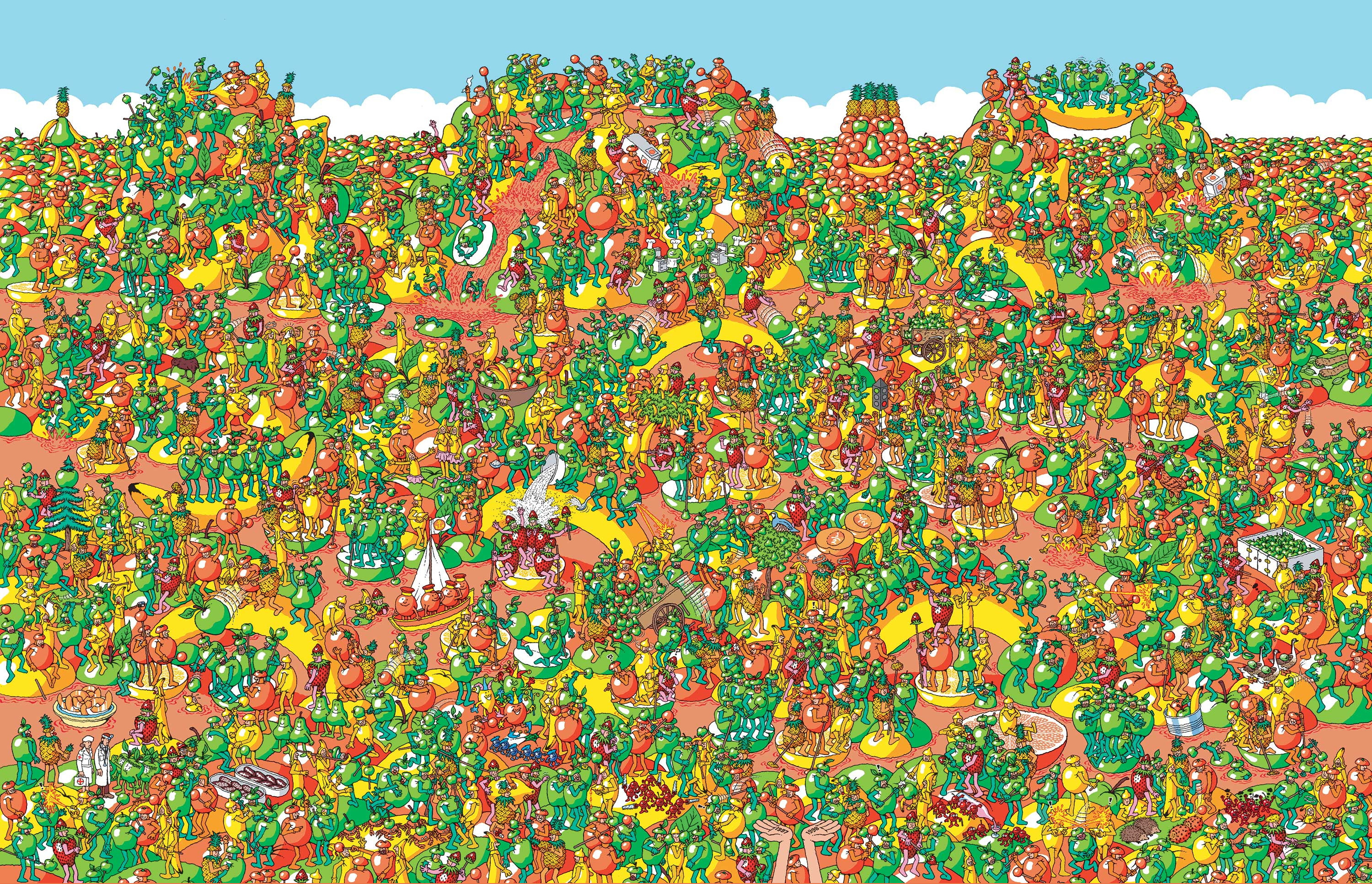 Where's Wally in Fruit